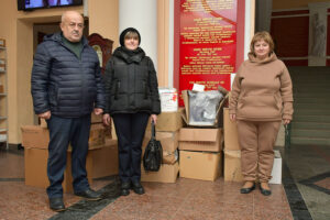 Волонтерський центр ТНМУ отримав гуманітарну допомогу від ГО «Максимівська ініціативи»